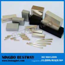 Zink-Epoxy 20X5X3 mm Block Neodym-Magnet